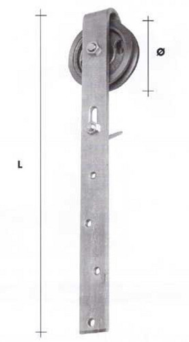 Schiebetorrolle 120 ømit - 120, mm