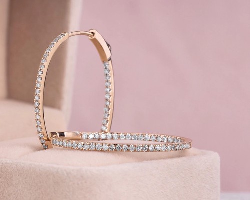 Karat creolen diamant - karat,
