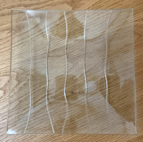 Quadratische schale glas 5 - schale,