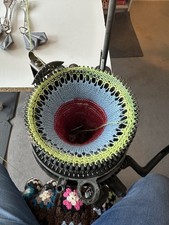 Antike Sockenstrickmaschine erlabacher gerhart rundstrickmaschine rundstricker 