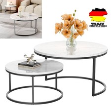 Couchtisch Rund 2er Set