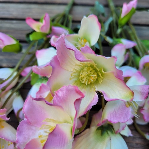 Blüten 28 cm landhaus - 28,