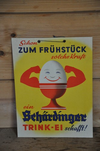 Altes reklameschild 30er - reklameschild,