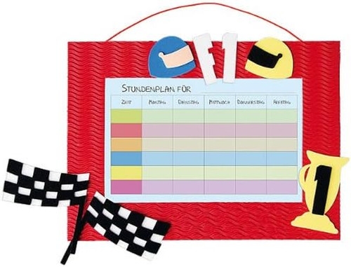 Bastelset stundenplan für - bastelset,