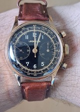 Seltener Vintage LEONIDAS Chronograph 1940er – Voll funktionsfähig
