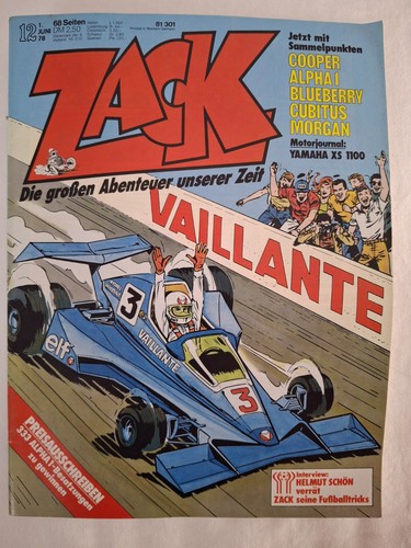 Zack heft und vom 1 - heft,