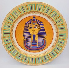 Ägypten Kaiser-Porzellan Großer Zierteller aus Tutanchamun 32cm Top Zustand 