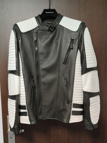 Philipp plein lederjacke - philipp,