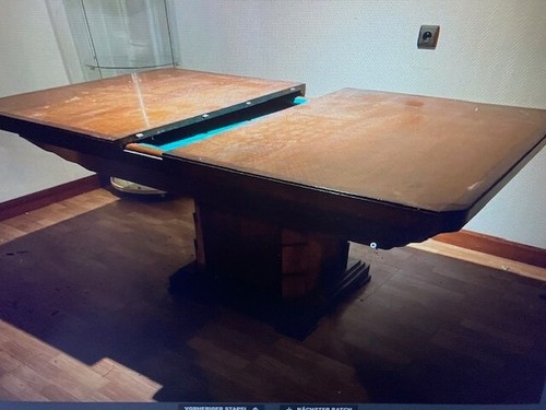 Billard tisch antik - tisch,