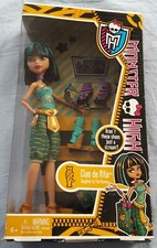 1x REBOXED Monster High Puppe Cleo de Nile ‎Doll BBR92 I love heart ❤ Shoes