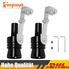 2PCS Auto Fahrzeug Automobile Modified Turbo Sound Simulator Pfeife XL 31mm DE