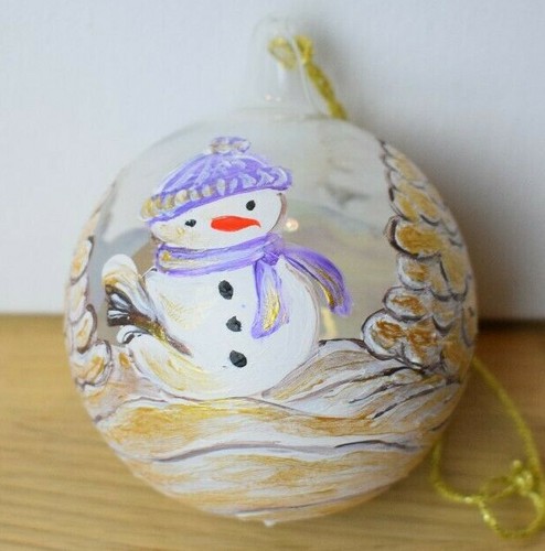 Christbaumkugel winterland - christbaumkugel, "winterland"