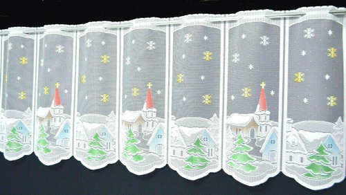 Weihnachtsgardine breiten - 2,