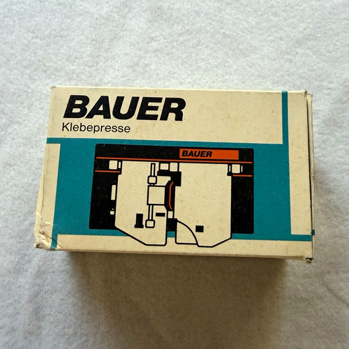 Bauer super klebepresse - super, 8