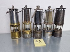 5 alte Grubenlampen