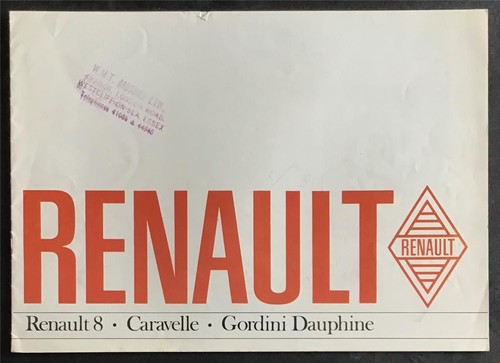 Renault caravelle gordini - caravelle,