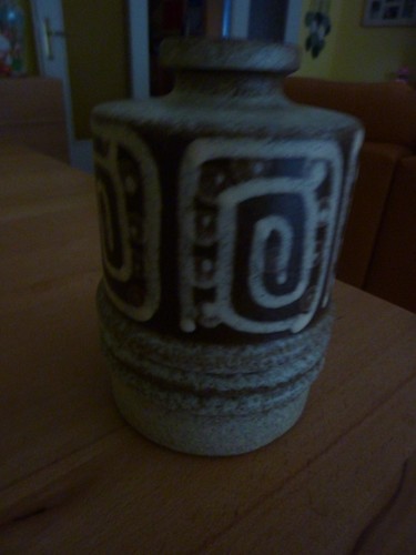 Vase keramik relief - vase,