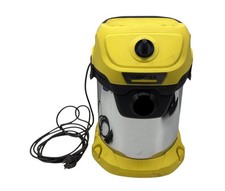 Kärcher Nass Trockensauger WD 3 S V-17/4/20, 1.000 W Blasfunktion Schwarz, Gelb