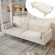 Kleines Sofa, Zweisitzer-Sofa, Schlafsofa, Schlafsofa mit Schlaffunktion, Schlaf
