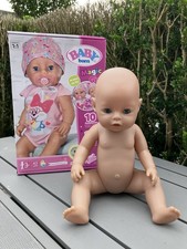 DEFEKT Zapf Creation BABY born Magic Girl Puppe - Kopf abgebrochen -