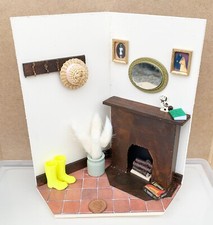 Puppenhaus Kamin Szene