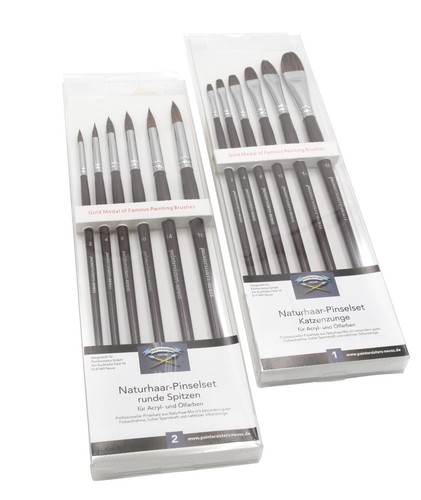 Premium pinselset runde - premium,