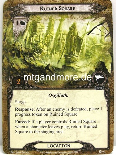 Lord the rings lcg 2x - the,