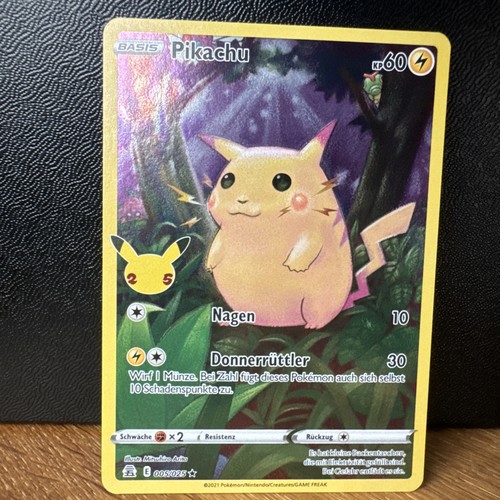 Pokémon karte pikachu 005 025 - karte, 005/025