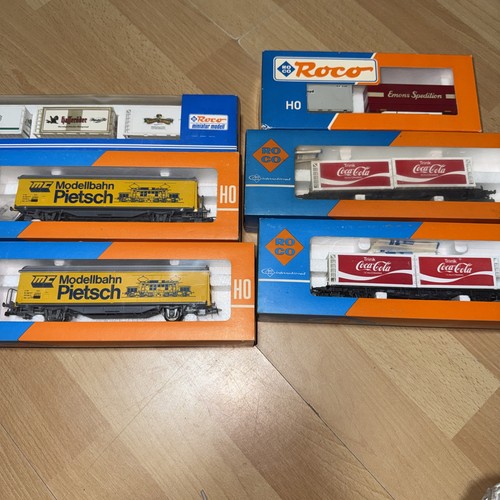 Roco güterwagen gedeckte - 6x, güterwagen/gedeckte