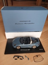 Porsche 911 991 Targa 4S aetna blau Exklusive Manufaktur SPARK 1 18 RAR Limited