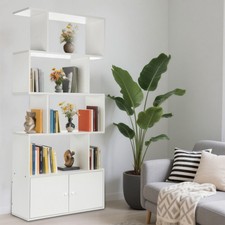 Modernes 5-Etagen Bücherregal