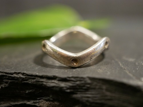 Ring modeschmuck zick zack - ring,