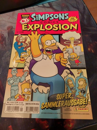 Simpsons comic sammlung - simpsons,