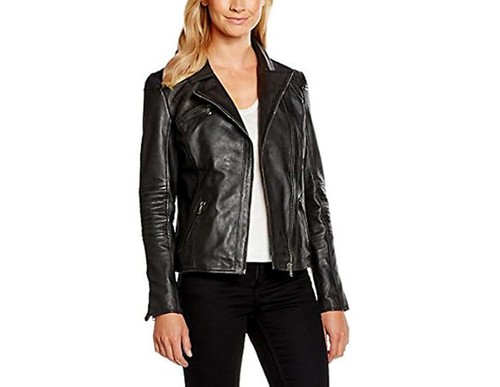 Lederjacke helium bikerjacke - lederjacke,