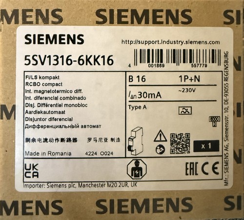 Siemens 5sv1316 6kk16 - 5sv1316-6kk16, 6