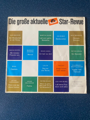 Die große aktuelle - lp, 12"