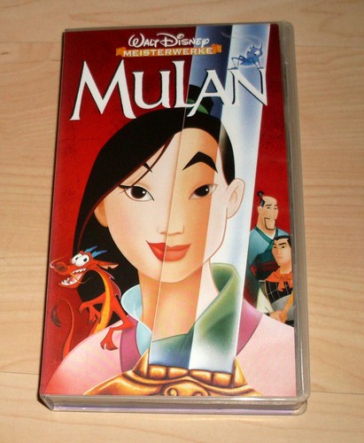 Vhs film mulan walt - film,