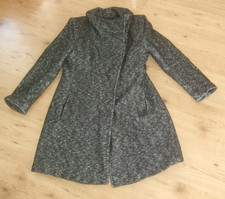 * DRYKORN * Damen Wollmantel, Gr. 5 (38),  schwarz-grau meliert, guter Zustand