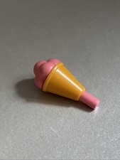 Playmobil  Eis Tüte Erdbeere, Lebensmittel  Eisdiele Eiscafe Zubehör 4134  # 134