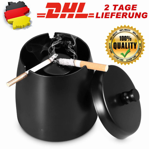 Aschenbecher edelstahl großer - aschenbecher,