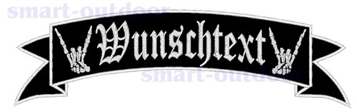 Gestickter backpatch aufnäher - gestickter,