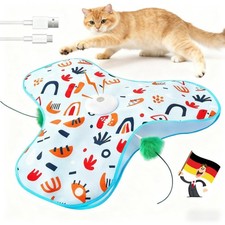 Elektrisch Katzenspielzeug Selbstbeschäftigung Interaktives mit Federautomatik