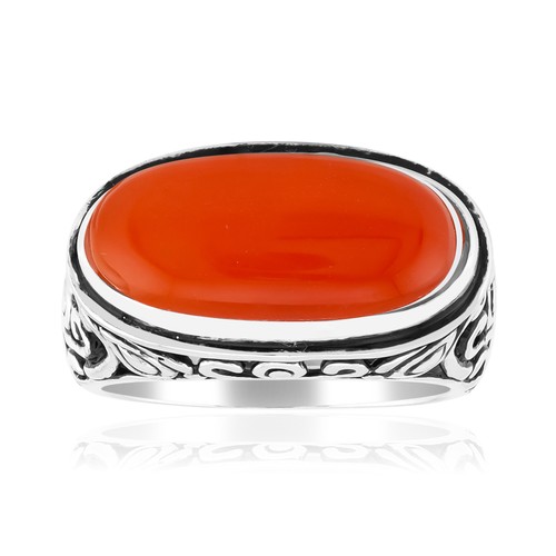 Cavill karneol ring 7ct - karneol, 4,7ct