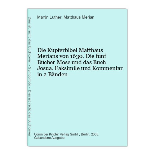 Die kupferbibel matthäus - die,