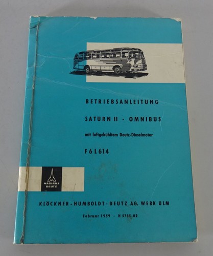 Betriebsanleitung magirus - betriebsanleitung,