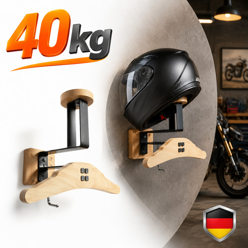 Wandhalterung helmhalter kg - wandhalterung,