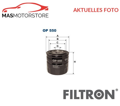 Motor ölfilter filtron op550 - Ölfilter,