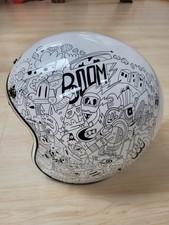 Vintage Motorradhelm/