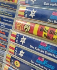 Hörspielkassetten MC Bibi und Tina, Wendy, Benjamin Blümchen, Elea Eluanda