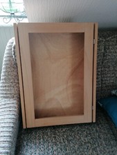 Wandschrank Bewarenschrank Vitrinenschrank Holz